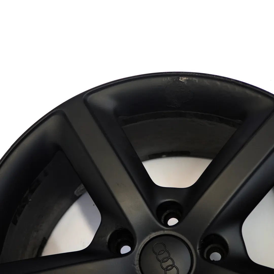Audi Q7 4L Black Wheel Alloy Rim 20" 9J ET:60 Star Spoke - SKU 4L0601025H-2 - Part number 4L0601025H