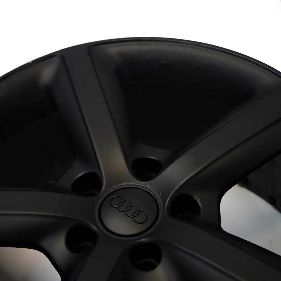Audi Q7 4L Black Wheel Alloy Rim 20" 9J ET:60 Star Spoke - SKU 4L0601025H-2 - Part number 4L0601025H