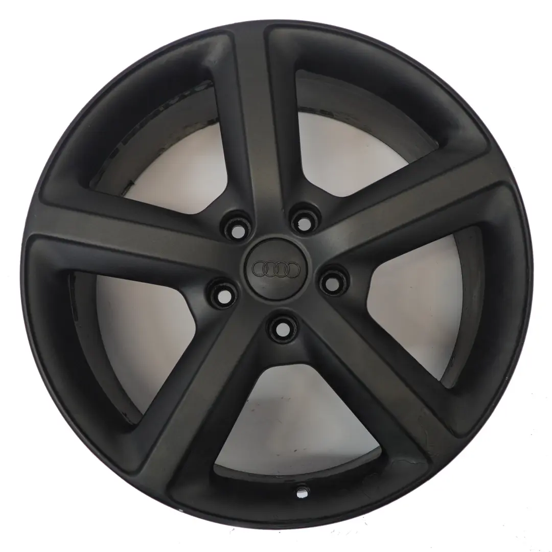 Audi Q7 4L Black Wheel Alloy Rim 20" 9J ET:60 Star Spoke - SKU 4L0601025H-3 - Part number 4L0601025H