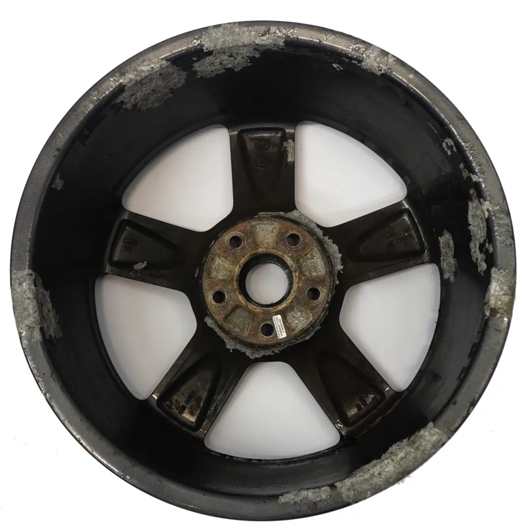 Audi Q7 4L Black Wheel Alloy Rim 20" 9J ET:60 Star Spoke - SKU 4L0601025H-4 - Part number 4L0601025H