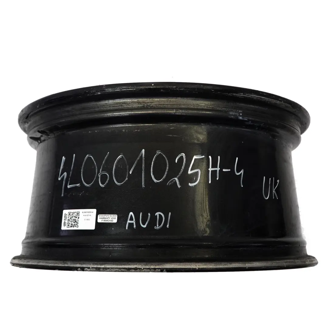 Alloy Rim 20" 9J ET:60 Star Spoke to Audi Q7 4L Black Wheel with Part number 4L0601025H Audi Q7 4L Black Wheel Alloy Rim 20" 9J ET:60 Star Spoke - SKU 4L0601025H-4 - Part number 4L0601025H