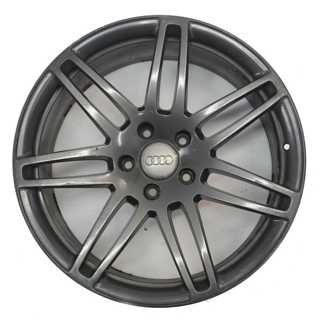 Grau Leichtmetallfelge Alufelge 21" 10J ET:44 14-Speichen für Audi Q7 4L mit Teilenummer 4L0601025S Audi Q7 4L Grau Leichtmetallfelge Alufelge 21" 10J ET:44 14-Speichen - SKU 4L0601025S-1 - Teilenummer 4L0601025S