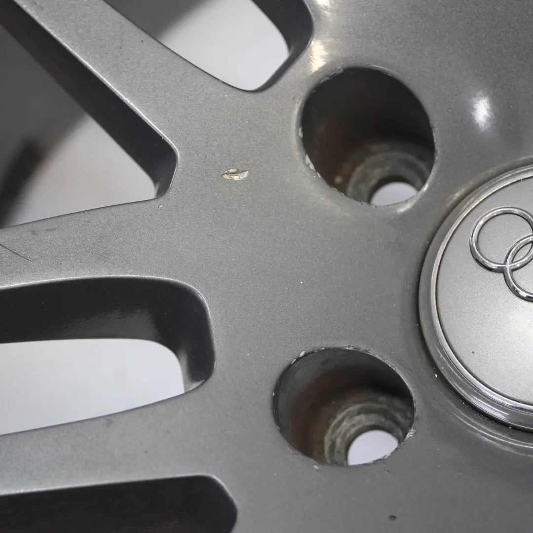 Audi Q7 4L Grey Alloy Wheel Rim 21" 10J ET:44 14-Spoke - SKU 4L0601025S-1 - Part number 4L0601025S
