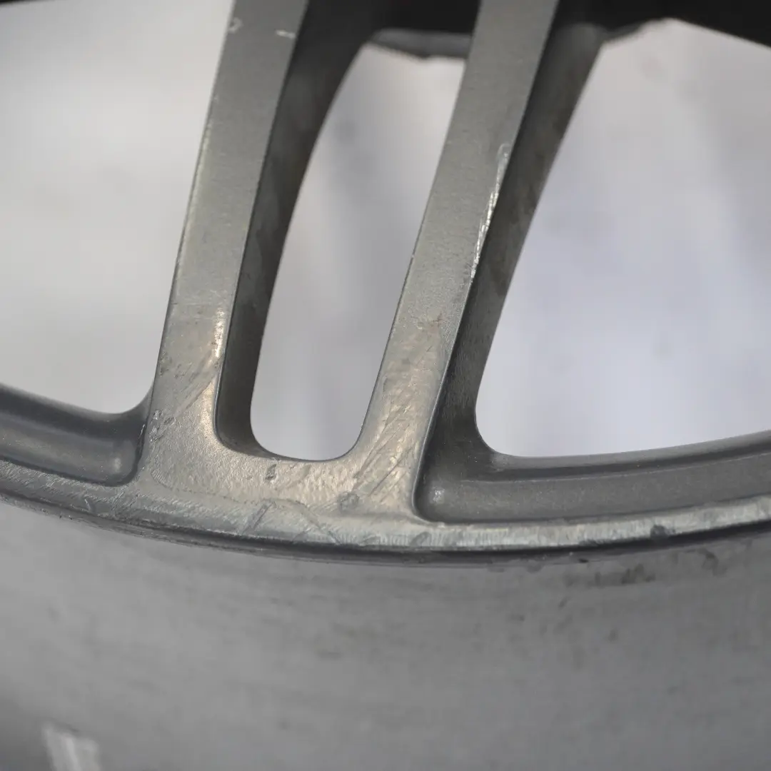 Audi Q7 4L Grey Alloy Wheel Rim 21" 10J ET:44 14-Spoke - SKU 4L0601025S-1 - Part number 4L0601025S