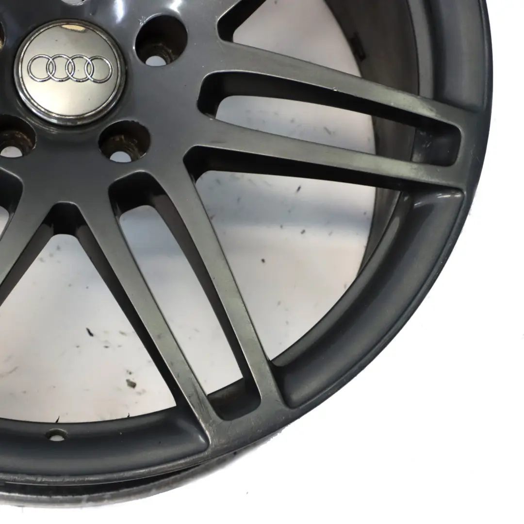 Grey Alloy Wheel Rim 21" 10J ET:44 14-Spoke to Audi Q7 4L with Part number 4L0601025S Audi Q7 4L Grey Alloy Wheel Rim 21" 10J ET:44 14-Spoke - SKU 4L0601025S-2 - Part number 4L0601025S