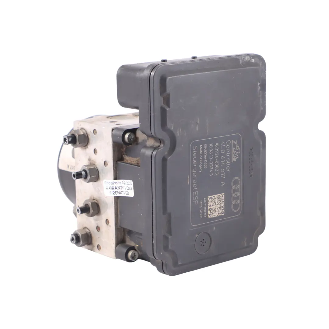 Unité hydraulique Pompe de frein ABS pour Audi Q7 4L à propos du numéro de pièce 4L0614517F Audi Q7 4L Unité hydraulique Pompe de frein ABS - SKU 4L0614517F - Numéro de pièce 4L0614517F
