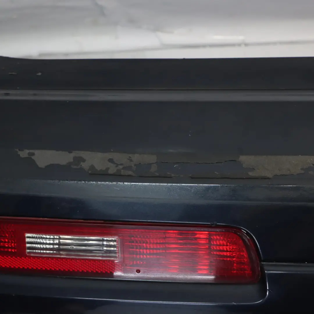 Bumper Trim Panel Covering Cobalt Blue Metallic - Z5Q to Audi Q7 4L Rear with Part number 4L0807303B Audi Q7 4L Rear Bumper Trim Panel Covering Cobalt Blue Metallic - Z5Q - SKU 4L0807303B-CBM - Part number 4L0807303B