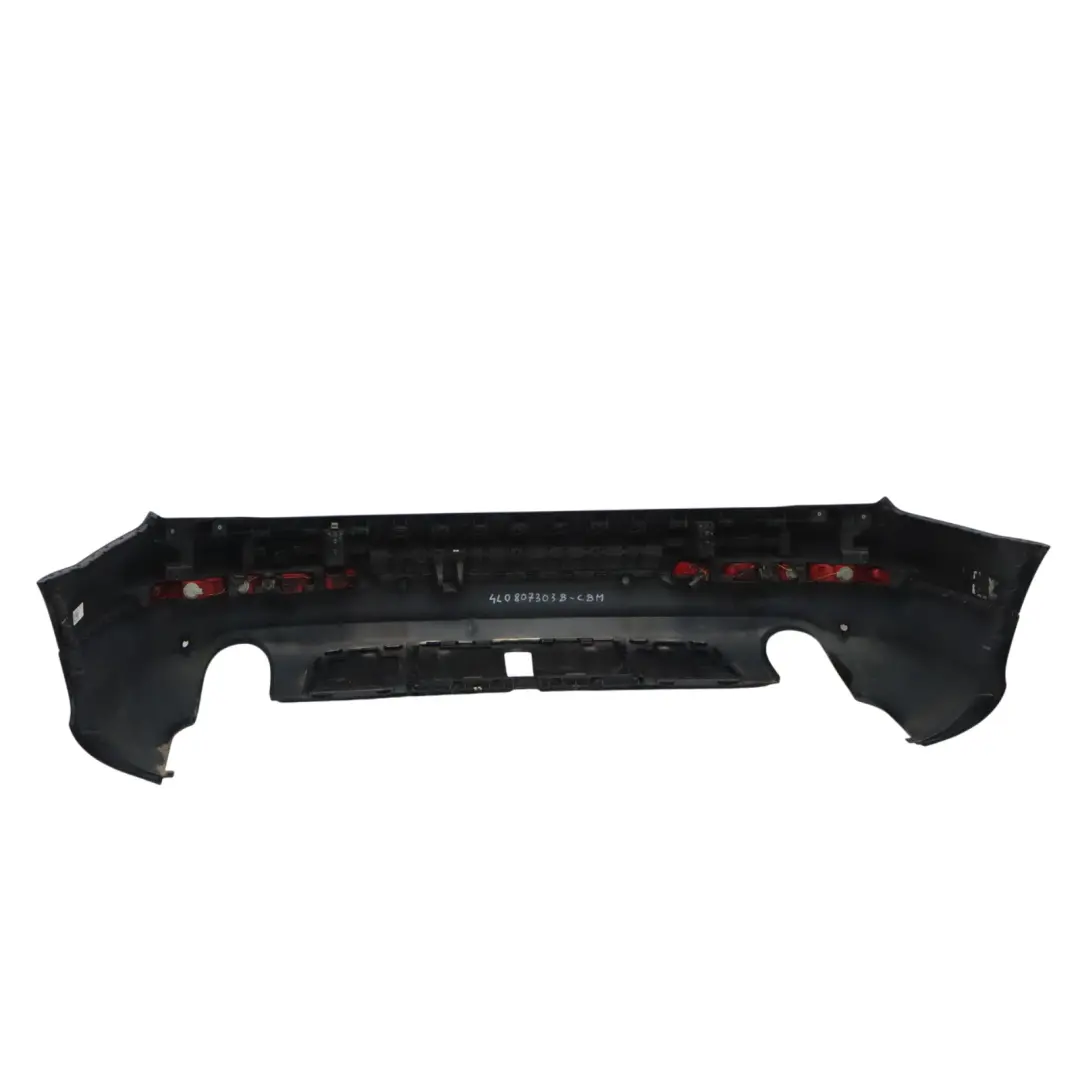 Audi Q7 4L Rear Bumper Trim Panel Covering Cobalt Blue Metallic - Z5Q - SKU 4L0807303B-CBM - Part number 4L0807303B
