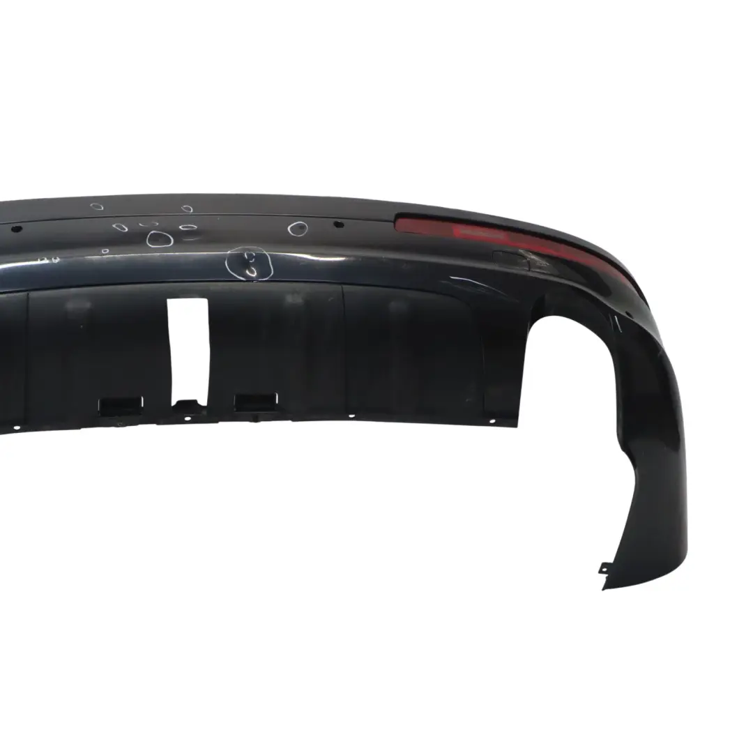 Bumper Trim Panel Covering Cobalt Blue Metallic - Z5Q to Audi Q7 4L Rear with Part number 4L0807303B Audi Q7 4L Rear Bumper Trim Panel Covering Cobalt Blue Metallic - Z5Q - SKU 4L0807303B-CBM - Part number 4L0807303B