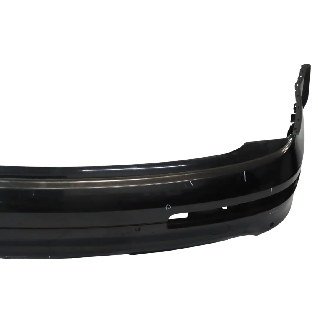 Bumper Trim Panel Covering Phantom Black - Z9Y to Audi Q7 4L Rear with Part number 4L0807303B Audi Q7 4L Rear Bumper Trim Panel Covering Phantom Black - Z9Y - SKU 4L0807303B-PHB2 - Part number 4L0807303B