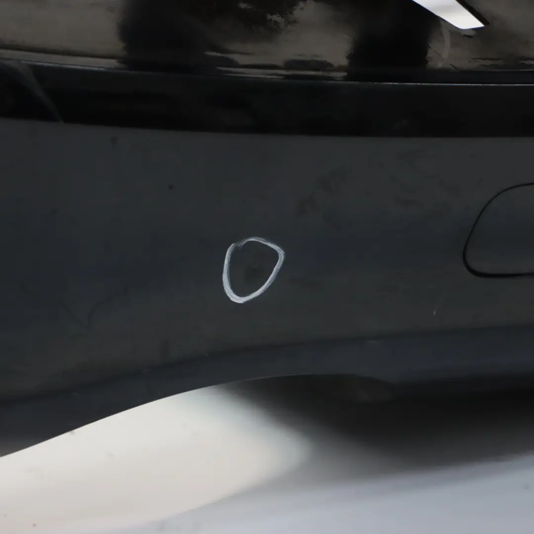 Audi Q7 4L Rear Bumper Trim Panel Covering Phantom Black - Z9Y - SKU 4L0807303B-PHB2 - Part number 4L0807303B