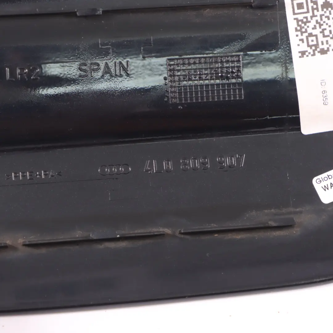 Audi Q7 4L Tank Deckel Tank Klappe Deckel Kobalt Blau - Z5Q - SKU 4L0809907A-CBM - Teilenummer 4L0809907A