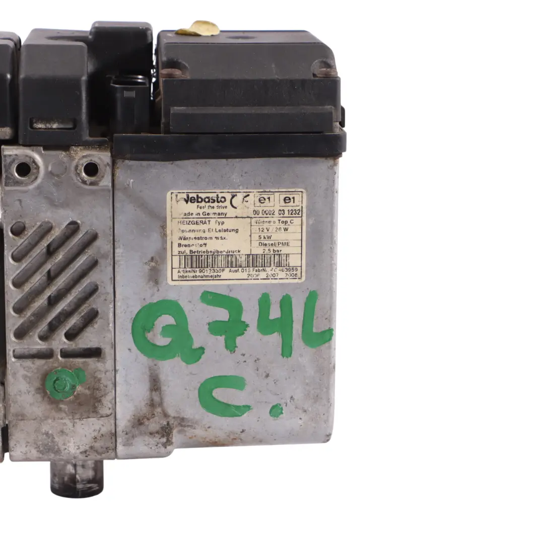 Audi Q7 4L Mk1 Webasto Auxiliary Additional Heater Pump Unit - SKU 4L0815071C - Part number 4L0815071C