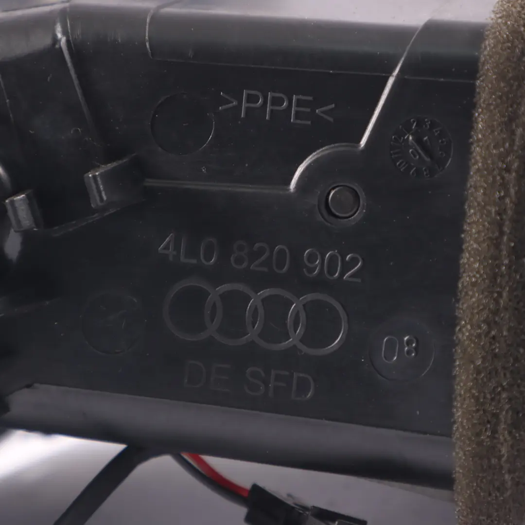 Fresh Air Vent Right O/S Dashboard Trim Panel Black to Audi Q7 4L with Part number 4L0820902T Audi Q7 4L Fresh Air Vent Right O/S Dashboard Trim Panel Black - SKU 4L0820902T - Part number 4L0820902T