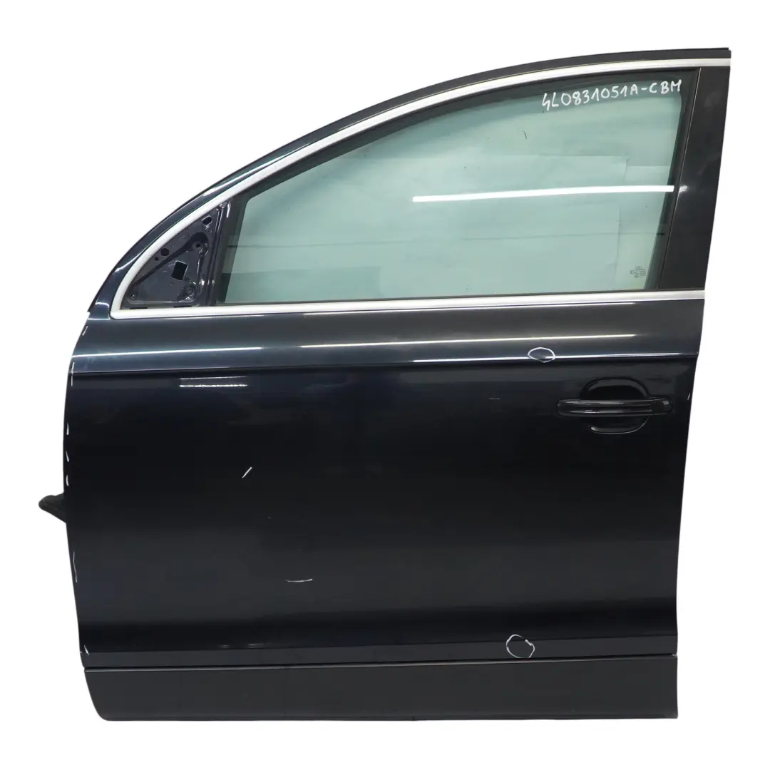 Panneau Porte Avant Gauche Bleu Cobalt Métallisé - Z5Q pour Audi Q7 4L à propos du numéro de pièce 4L0831051A Audi Q7 4L Panneau Porte Avant Gauche Bleu Cobalt Métallisé - Z5Q - SKU 4L0831051A-CBM - Numéro de pièce 4L0831051A