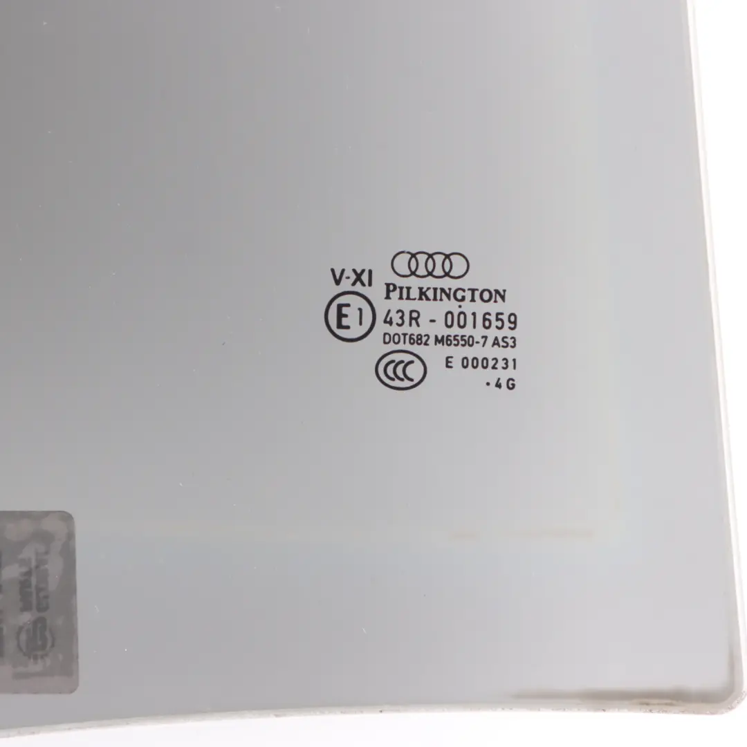 Hintere Seiten Scheibe Glasver Glasung Getönt Rechts AS3 für Audi Q7 4L mit Teilenummer 4L0845026A Audi Q7 4L Hintere Seiten Scheibe Glasver Glasung Getönt Rechts AS3 - SKU 4L0845026A - Teilenummer 4L0845026A