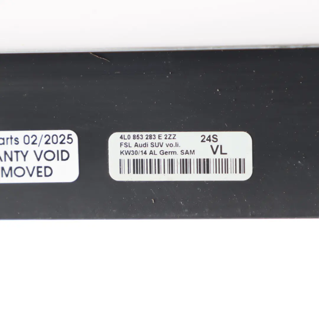 Front Door Slot Strip Trim Weather Strip Aperture Left N/S to Audi Q7 4L with Part number 4L0853283E Audi Q7 4L Front Door Slot Strip Trim Weather Strip Aperture Left N/S - SKU 4L0853283E - Part number 4L0853283E