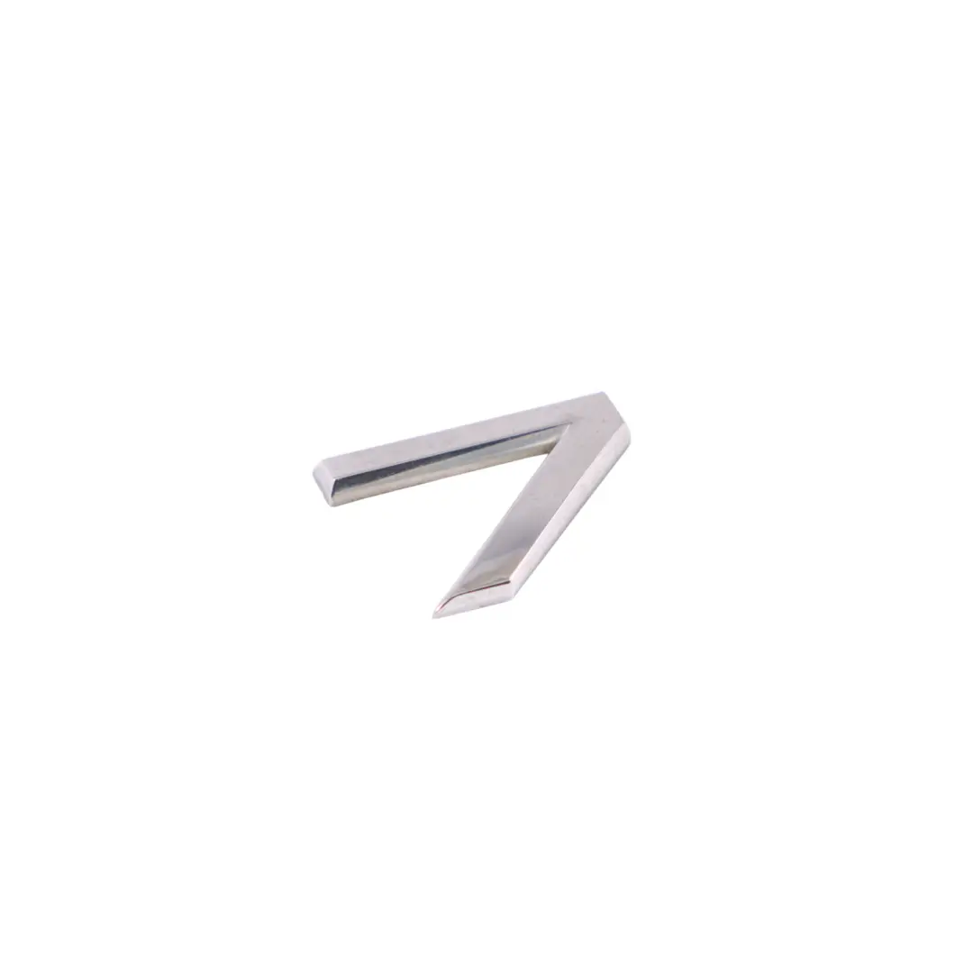 Boot Lid Model Logo Q7 Tailgate Emblem Chrome to Audi Q7 4L Rear with Part number 4L0853741 Audi Q7 4L Rear Boot Lid Model Logo Q7 Tailgate Emblem Chrome - SKU 4L0853741 - Part number 4L0853741