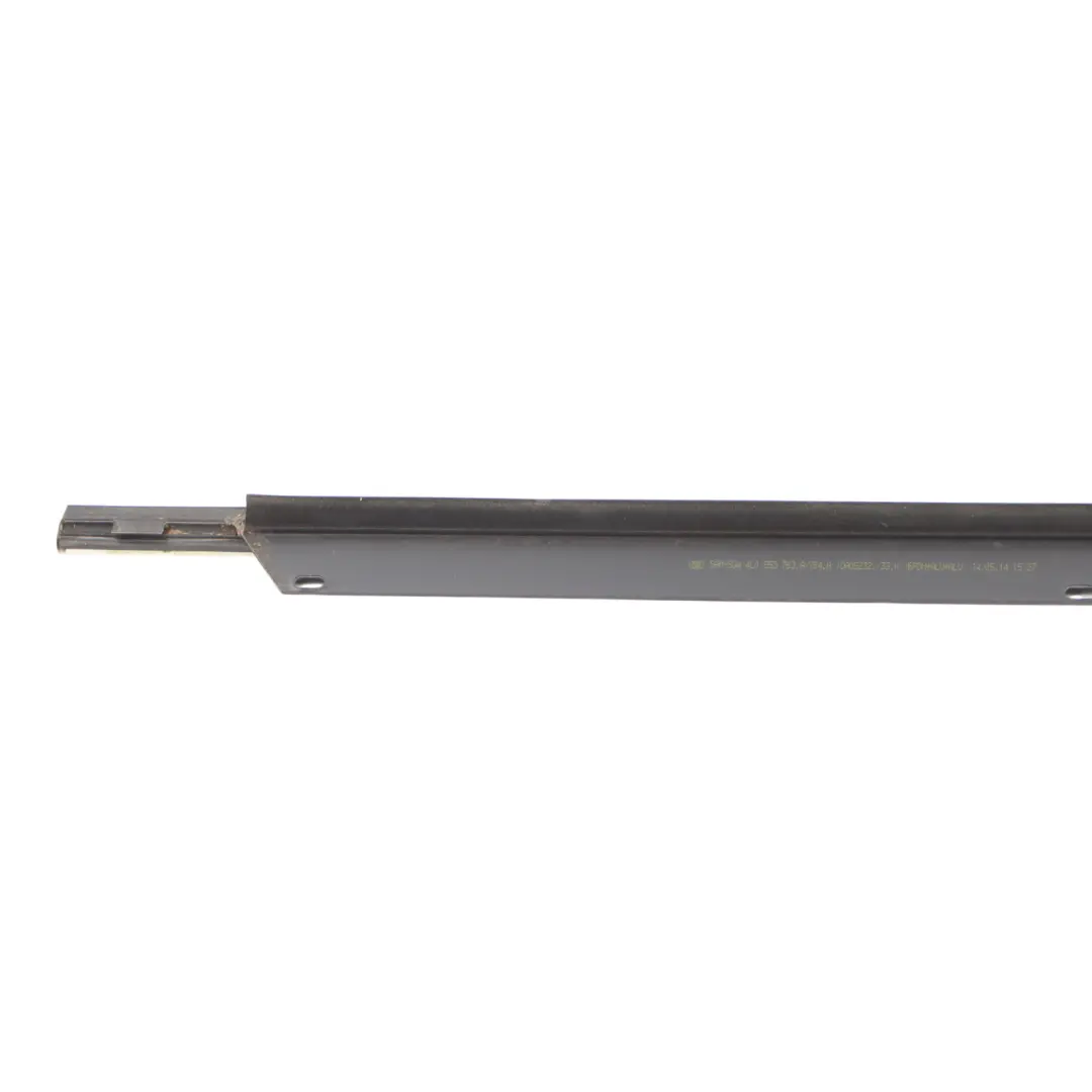Audi Q7 4L Rear Window Weather Strip Trim Aperture Right O/S Chrome - SKU 4L0853764E - Part number 4L0853764E
