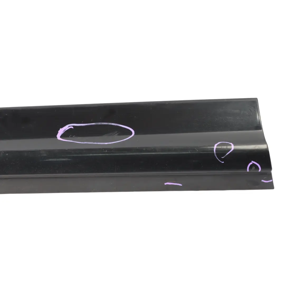 Audi Q7 4L Door Trim Lower Moulding Front Left N/S Phantom Black - Z9Y 4L0853959 - SKU 4L0853959F-PHB - Part number 4L0853959F