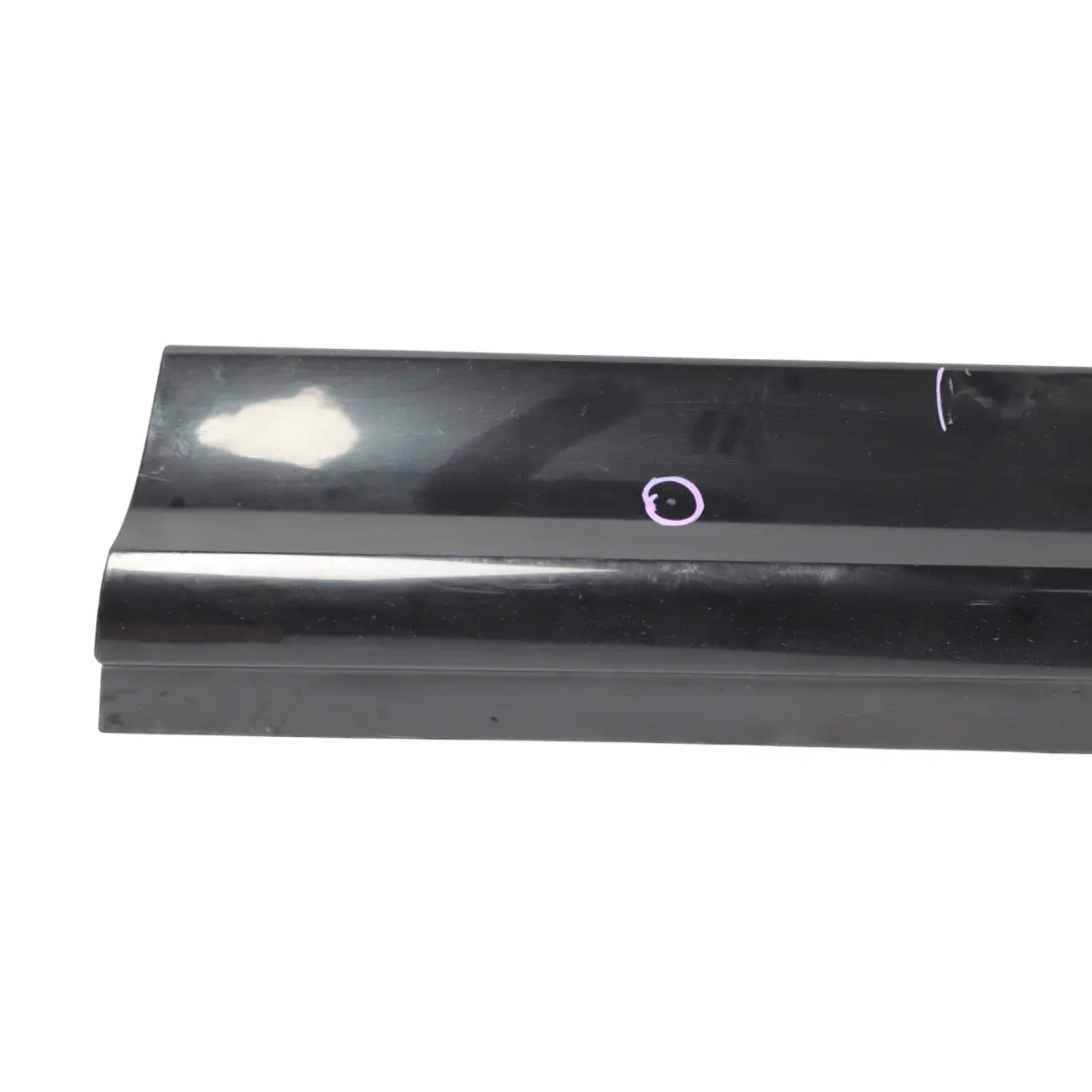 Door Trim Lower Moulding Front Right O/S Phantom Black Z9Y to Audi Q7 4L with Part number 4L0853960F Audi Q7 4L Door Trim Lower Moulding Front Right O/S Phantom Black Z9Y - SKU 4L0853960F-PHB - Part number 4L0853960F