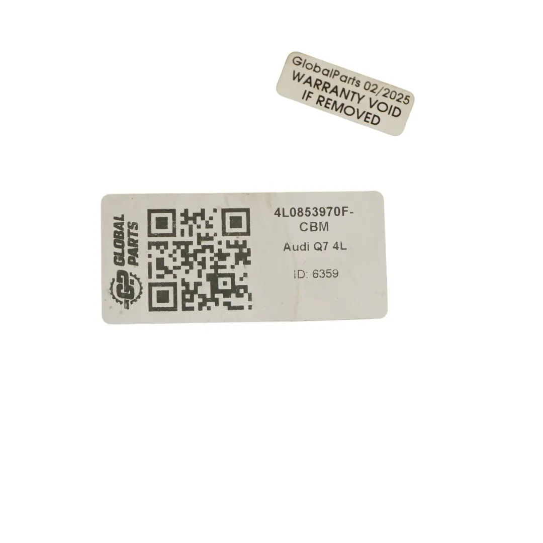 Audi Q7 4L Battitacco Modanatura Striscia Posteriore Destra Blu Cobalto - Z5Q - SKU 4L0853970F-CBM - Numero di parte 4L0853970F-CBM