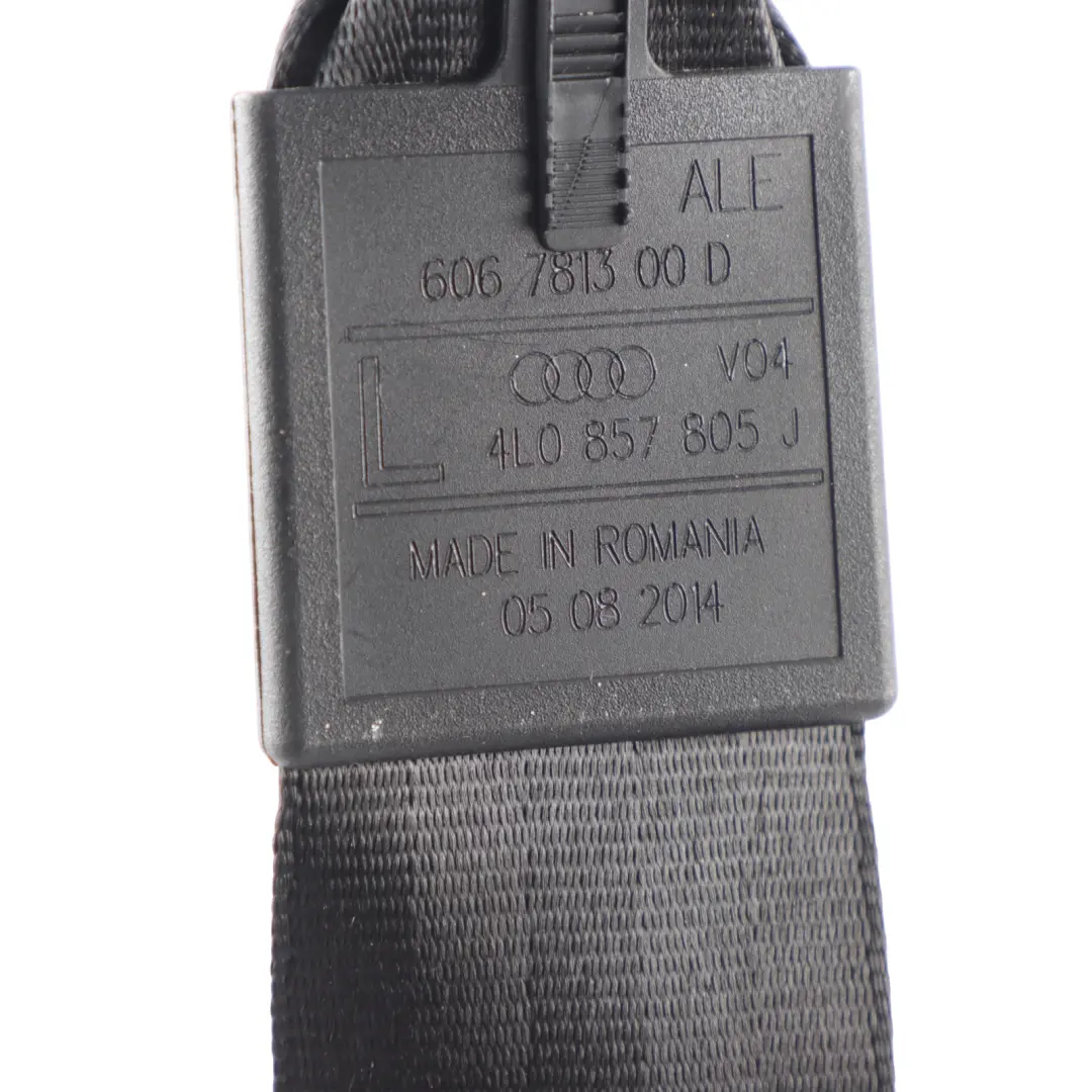 Audi Q7 4L Ceinture De Sécurité Arrière Supérieure Gauche Pour Réf - SKU 4L0857805J - Numéro de pièce 4L0857805J