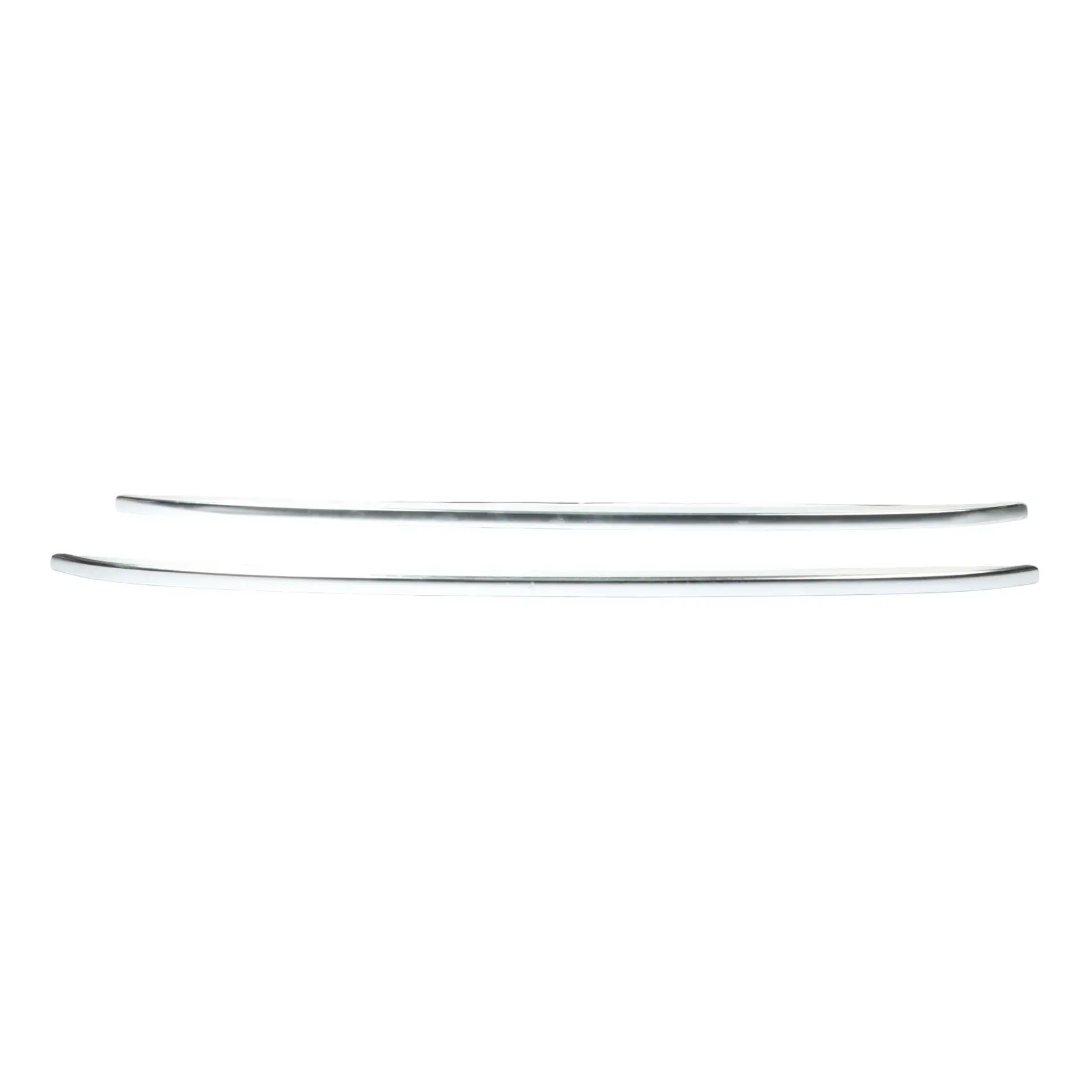 Audi Q7 4L Roof Railing Left Right N/O/S Trim Covering Strip Set Chrome