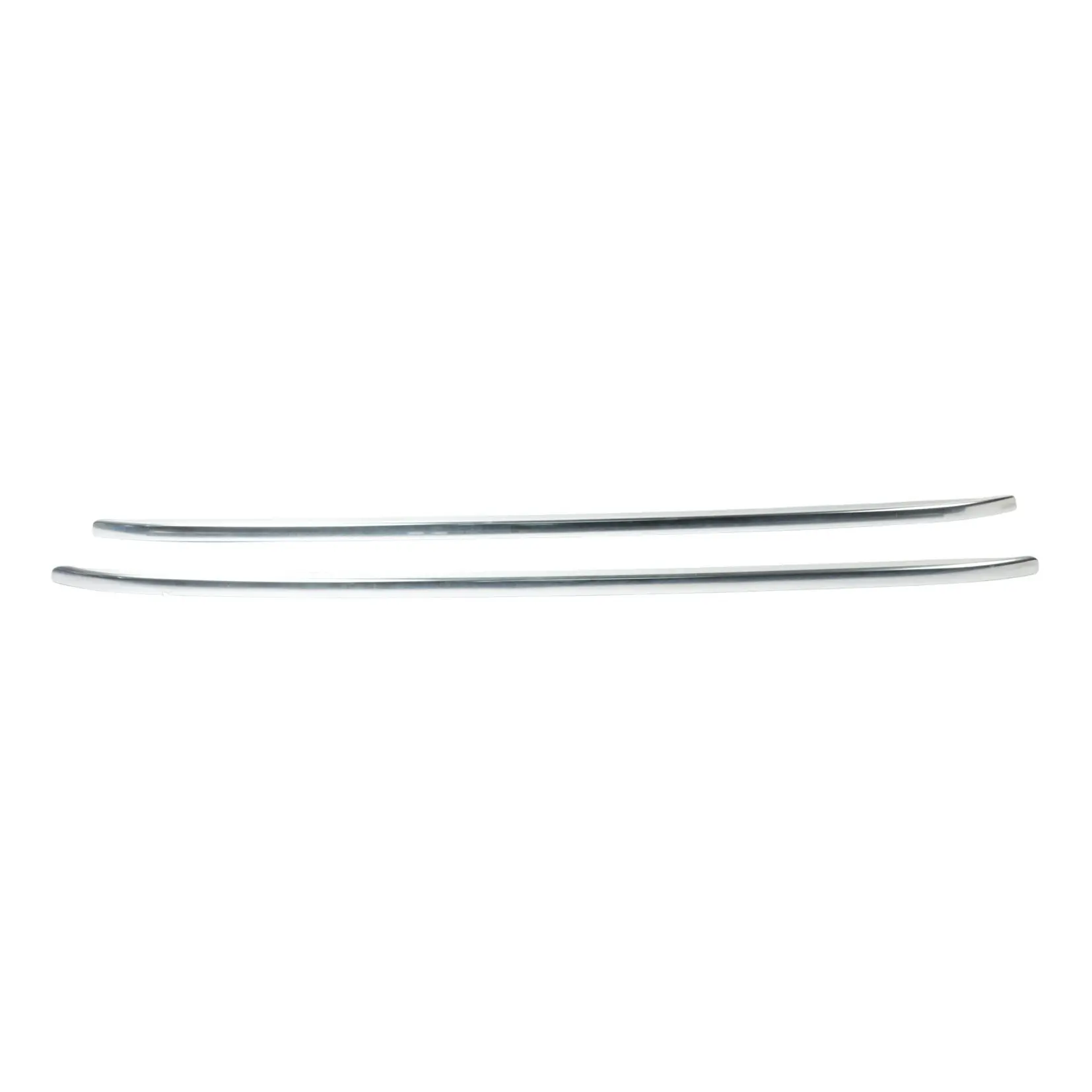 Audi Q7 4L Roof Railing Left Right N/O/S Trim Strip High Gloss Black Set