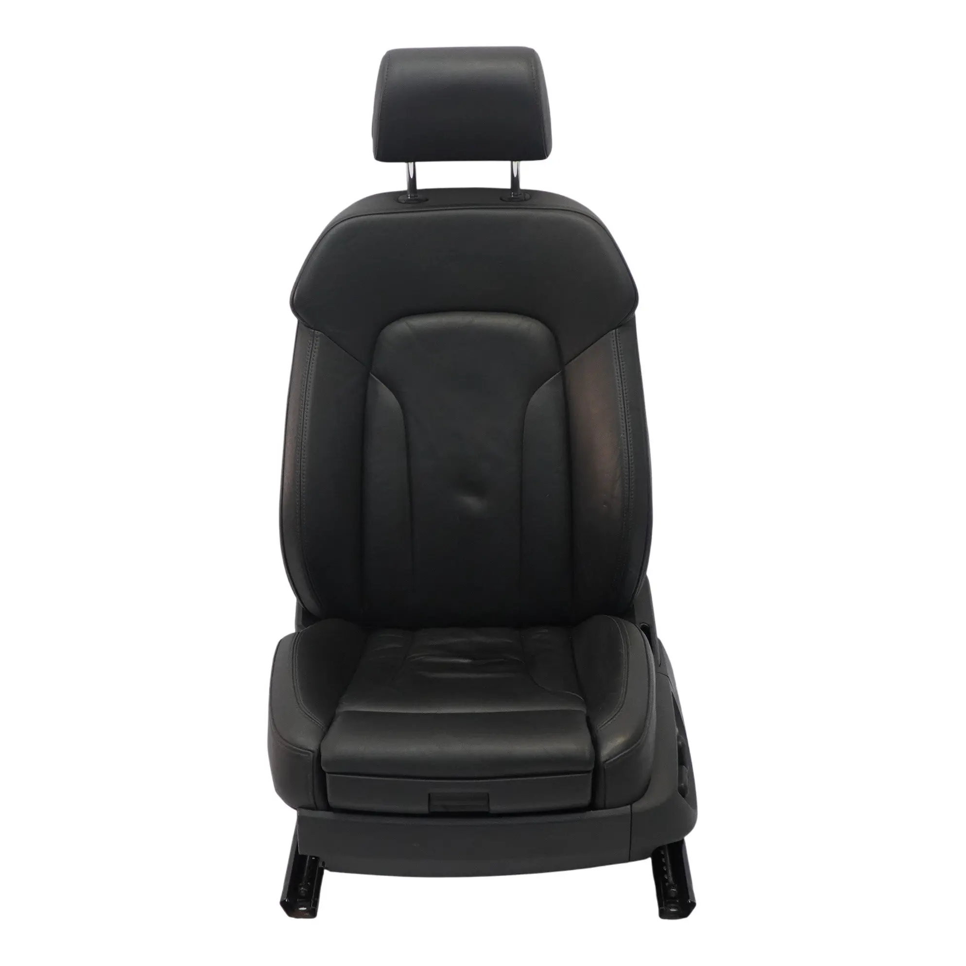 Audi Q7 4L Sportsitz Vorne Links S-Line Leder Beheizt Seele Schwarz