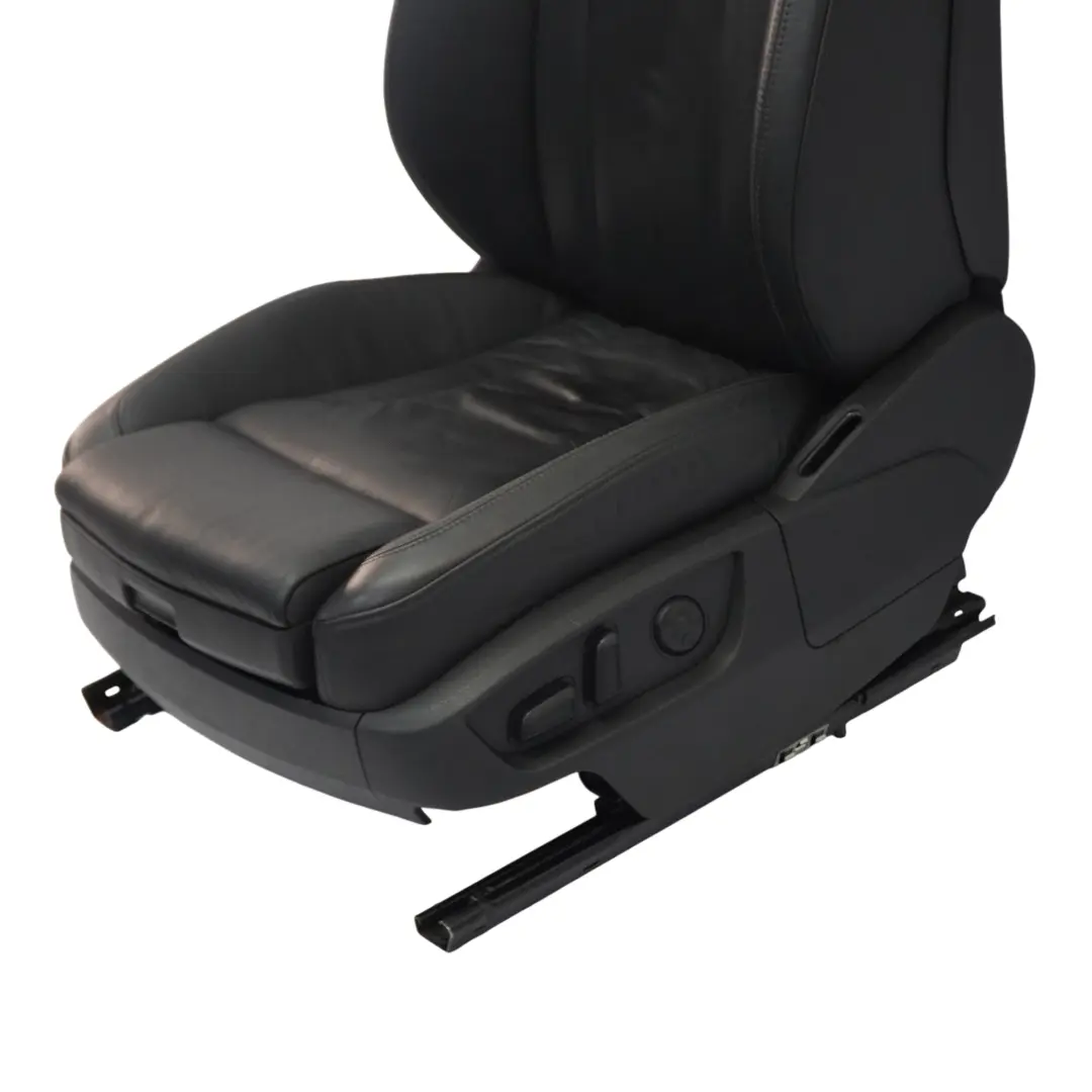 Front Left N/S S-Line Heated Leather Soul Black to Audi Q7 4L Sport Seat with Part number 4L0881805F Audi Q7 4L Sport Seat Front Left N/S S-Line Heated Leather Soul Black - SKU 4L0881805F-1 - Part number 4L0881805F