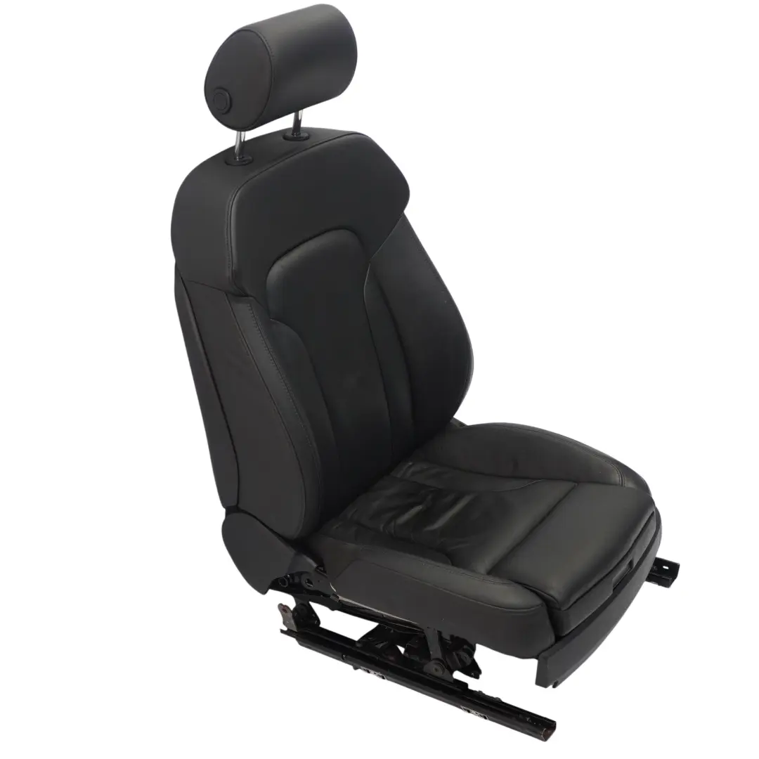 Audi Q7 4L Sport Seat Front Left N/S S-Line Heated Leather Soul Black - SKU 4L0881805F-1 - Part number 4L0881805F