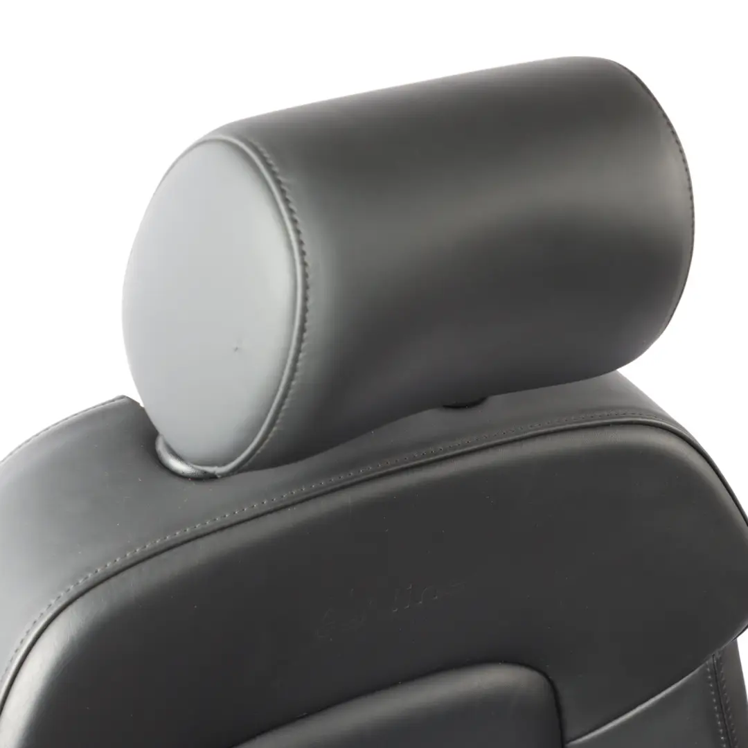 Audi Q7 4L Seat Front Left N/S Interior S-Line Heated Electric Leather Black - SKU 4L0881805F-2 - Part number 4L0881805F