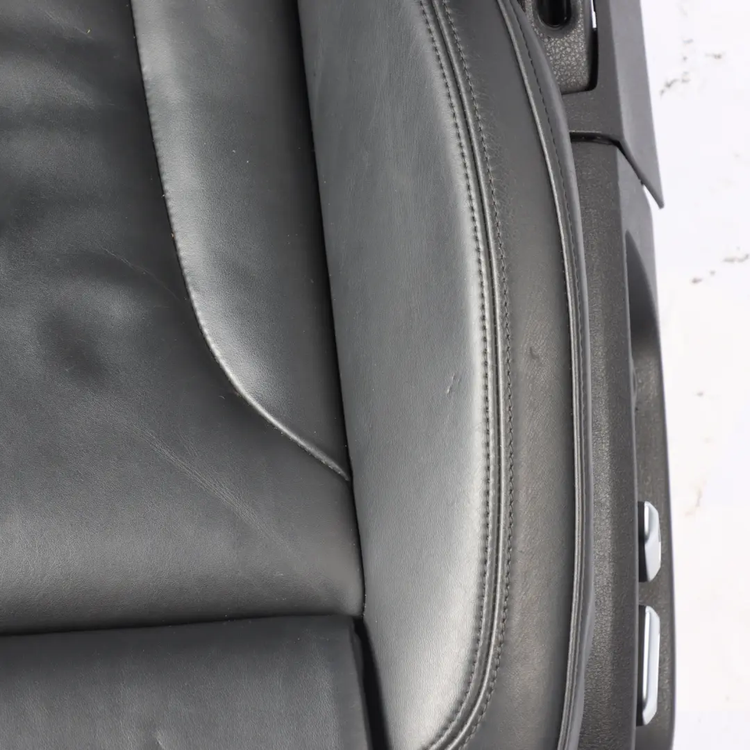 Audi Q7 4L Seat Front Left N/S Interior S-Line Heated Electric Leather Black - SKU 4L0881805F-2 - Part number 4L0881805F