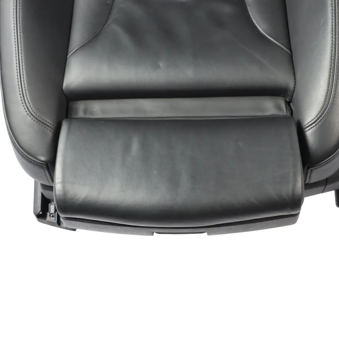 Siège avant gauche intérieur S-Line chauffant électrique cuir noir pour Audi Q7 4L à propos du numéro de pièce 4L0881805F Audi Q7 4L Siège avant gauche intérieur S-Line chauffant électrique cuir noir - SKU 4L0881805F-2 - Numéro de pièce 4L0881805F