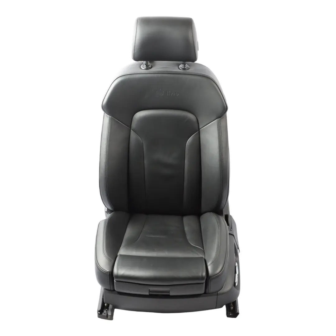 Sedile Anteriore Sinistro S-Line Riscaldato Elettrico Pelle Nero per Audi Q7 4L con numero di parte 4L0881805F Audi Q7 4L Sedile Anteriore Sinistro S-Line Riscaldato Elettrico Pelle Nero - SKU 4L0881805F-2 - Numero di parte 4L0881805F