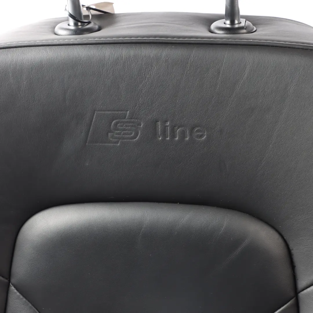 Audi Q7 4L Seat Front Left N/S Interior S-Line Heated Electric Leather Black - SKU 4L0881805F-2 - Part number 4L0881805F