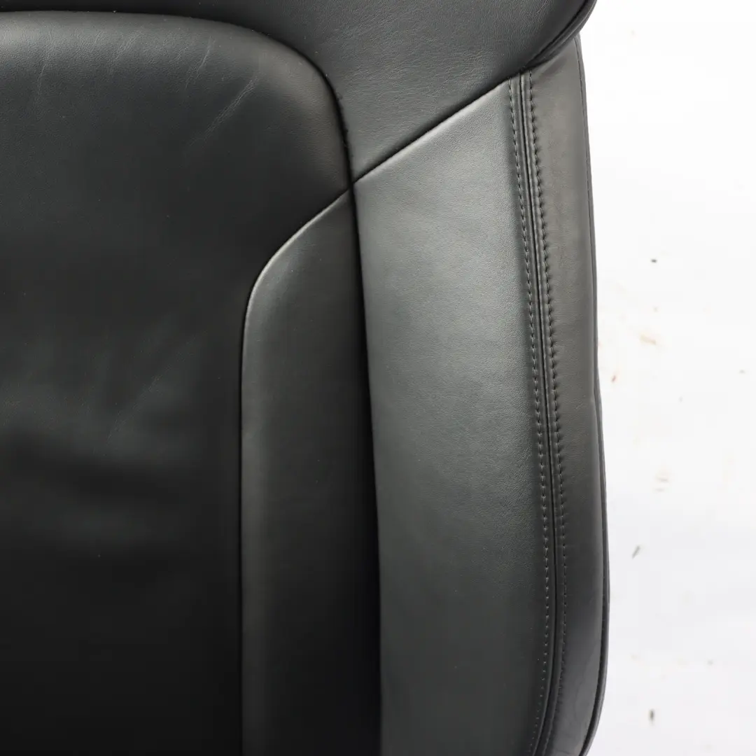Audi Q7 4L Sitz Vorne Links Innenraum S-Line Beheizt Elektrisch Leder Schwarz - SKU 4L0881805F-2 - Teilenummer 4L0881805F