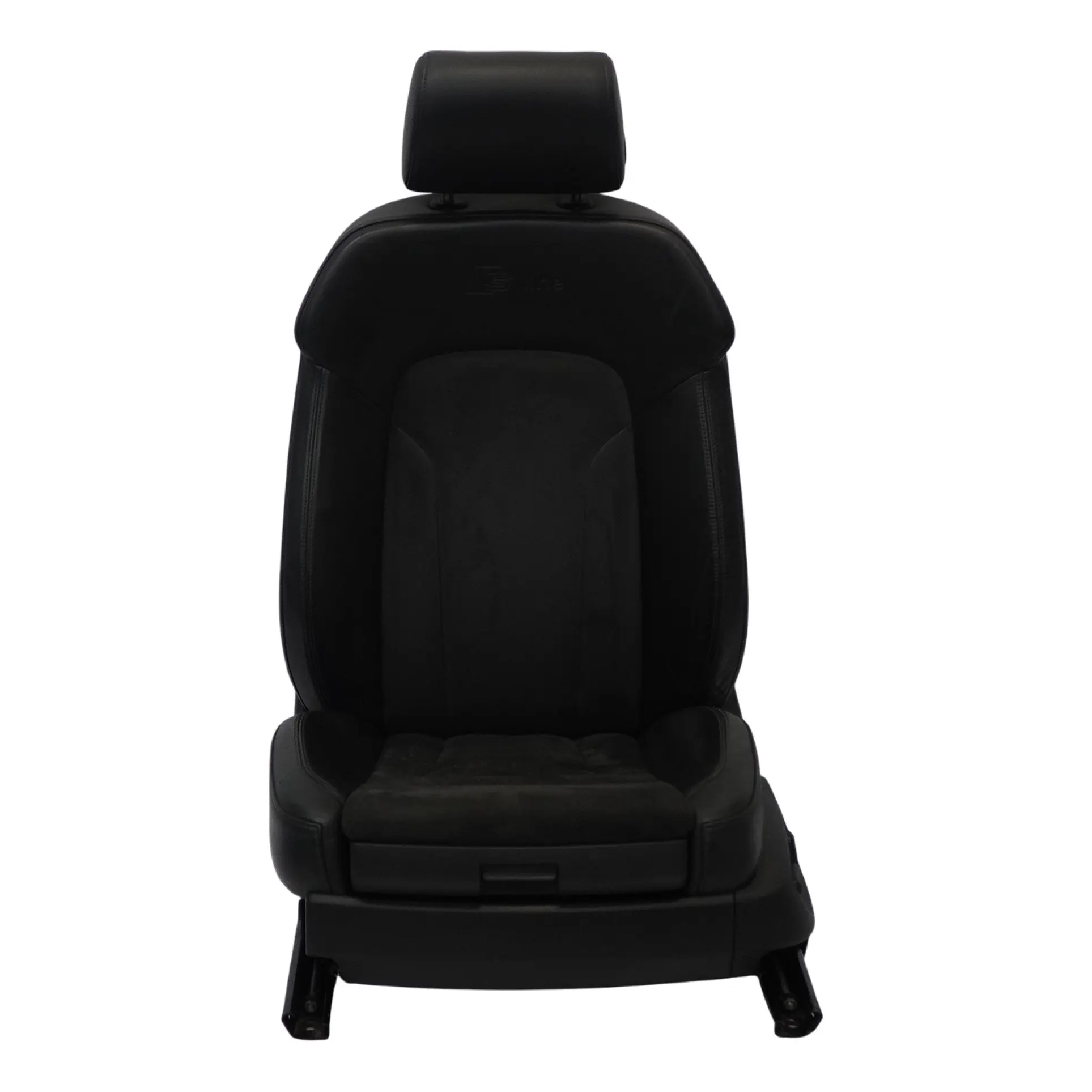 Audi Q7 4L Sitz Vorne Links S-Line Sport Beheizt Leder Alcantara Schwarz