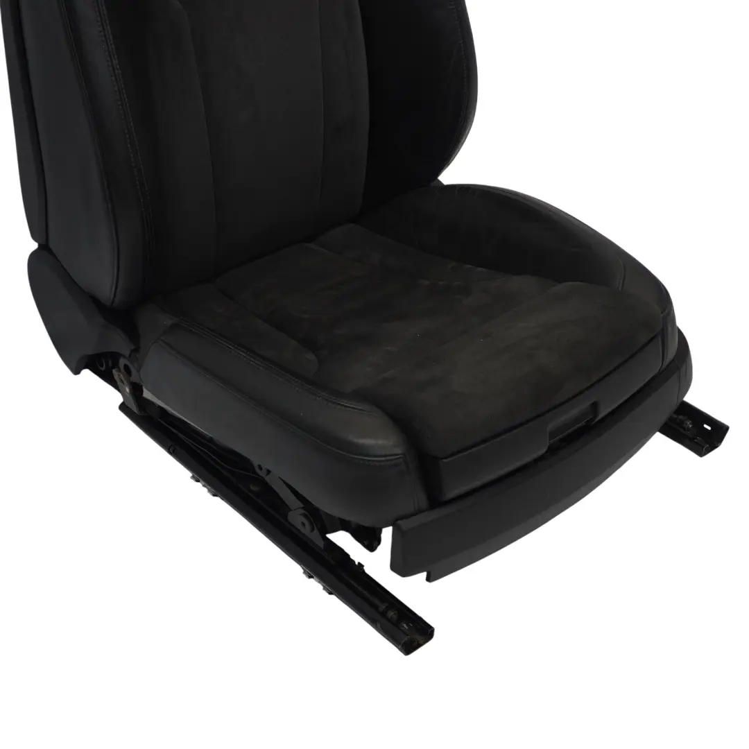 Audi Q7 4L Seat Front Left N/S S-Line Sport Heated Leather Alcantara Black - SKU 4L0881805G-1 - Part number 4L0881805G