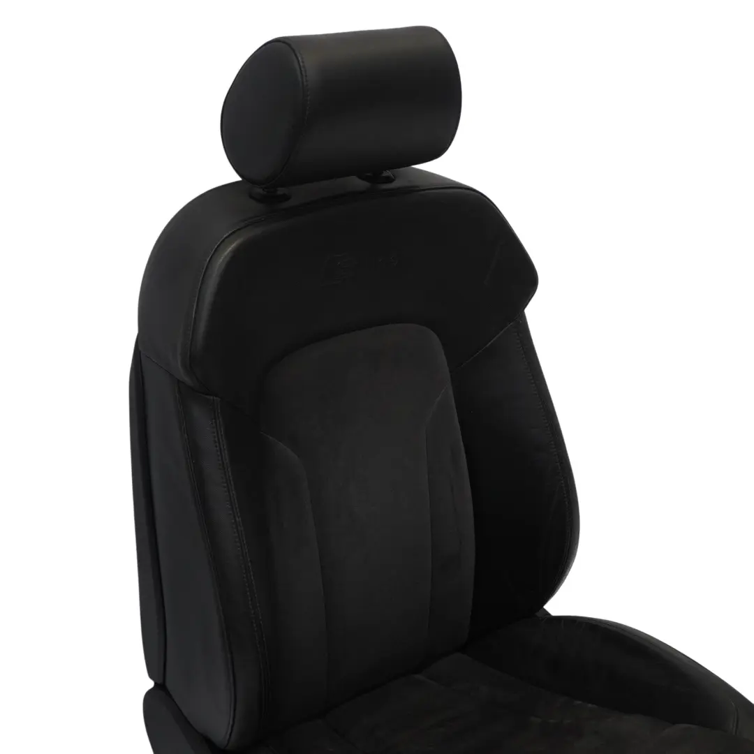 Audi Q7 4L Seat Front Left N/S S-Line Sport Heated Leather Alcantara Black - SKU 4L0881805G-1 - Part number 4L0881805G
