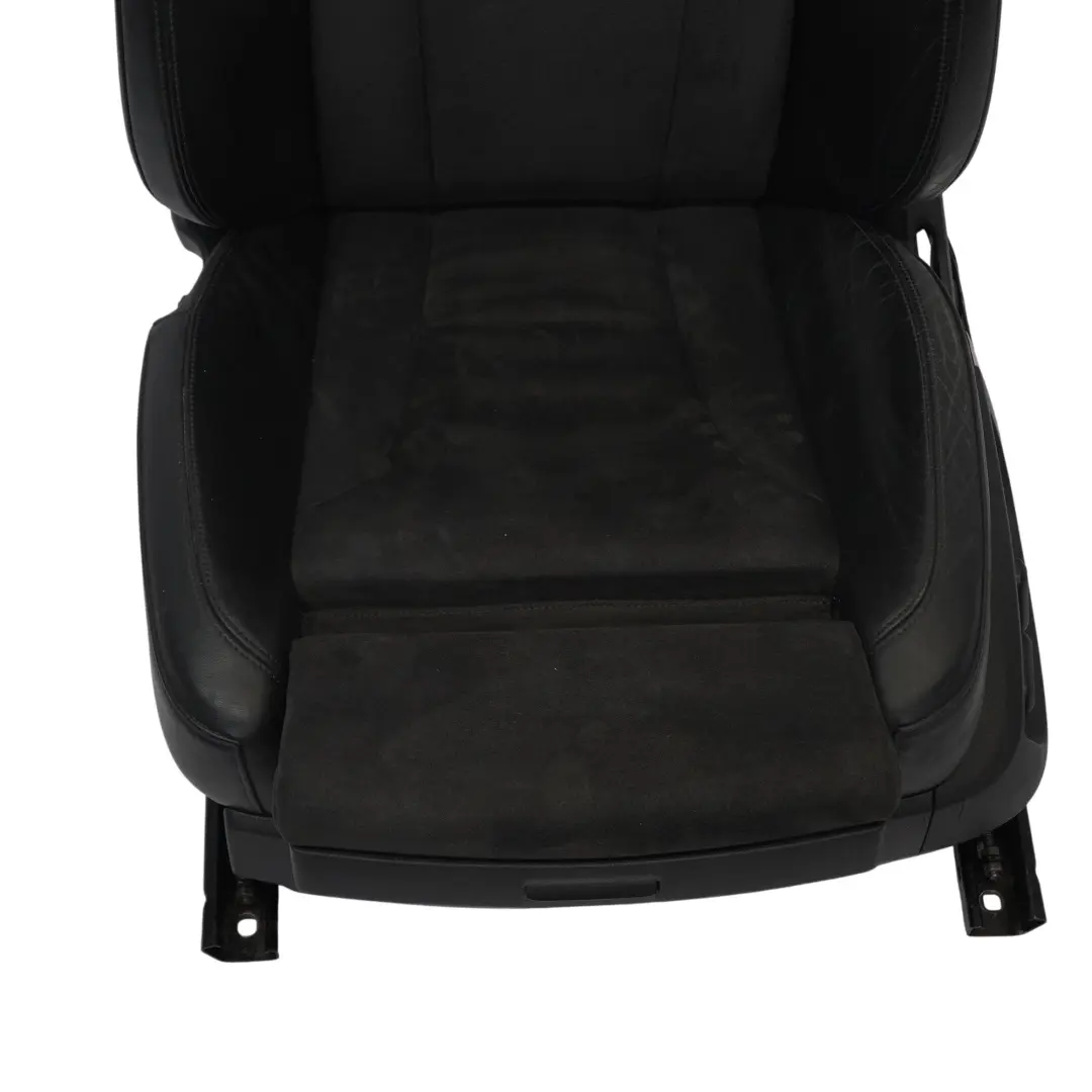 Audi Q7 4L Seat Front Left N/S S-Line Sport Heated Leather Alcantara Black - SKU 4L0881805G-1 - Part number 4L0881805G