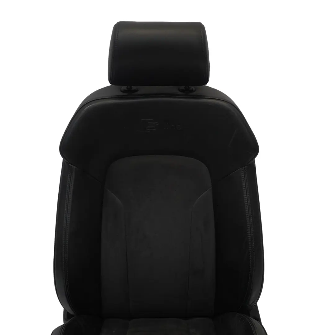 Audi Q7 4L Seat Front Left N/S S-Line Sport Heated Leather Alcantara Black - SKU 4L0881805G-1 - Part number 4L0881805G