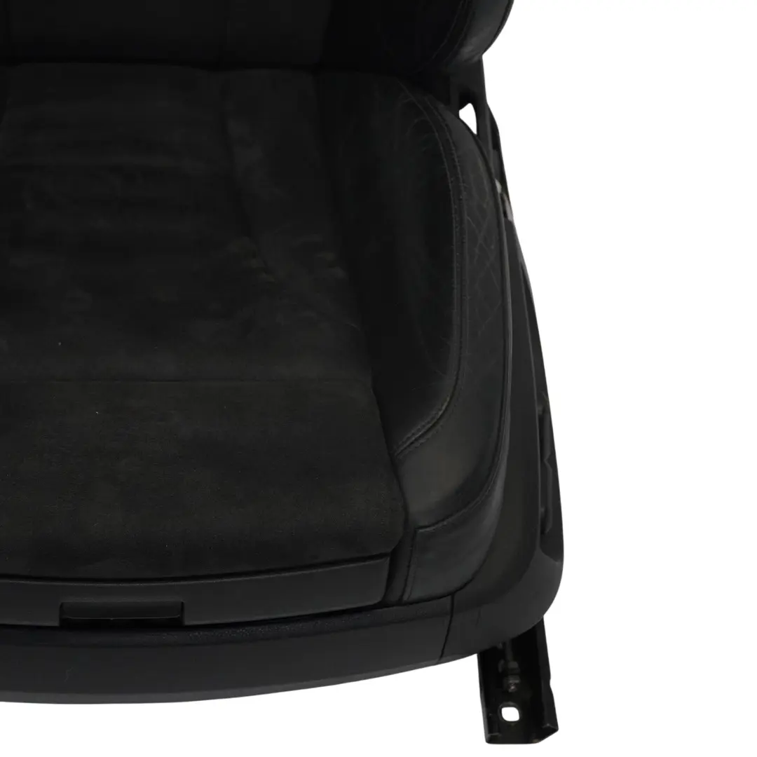 Audi Q7 4L Seat Front Left N/S S-Line Sport Heated Leather Alcantara Black - SKU 4L0881805G-1 - Part number 4L0881805G