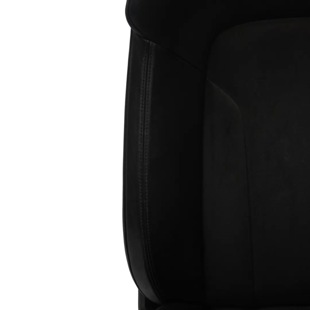 Audi Q7 4L Siège Avant Gauche S-Line Cuir Chauffant Sport Alcantara Noir - SKU 4L0881805G-1 - Numéro de pièce 4L0881805G