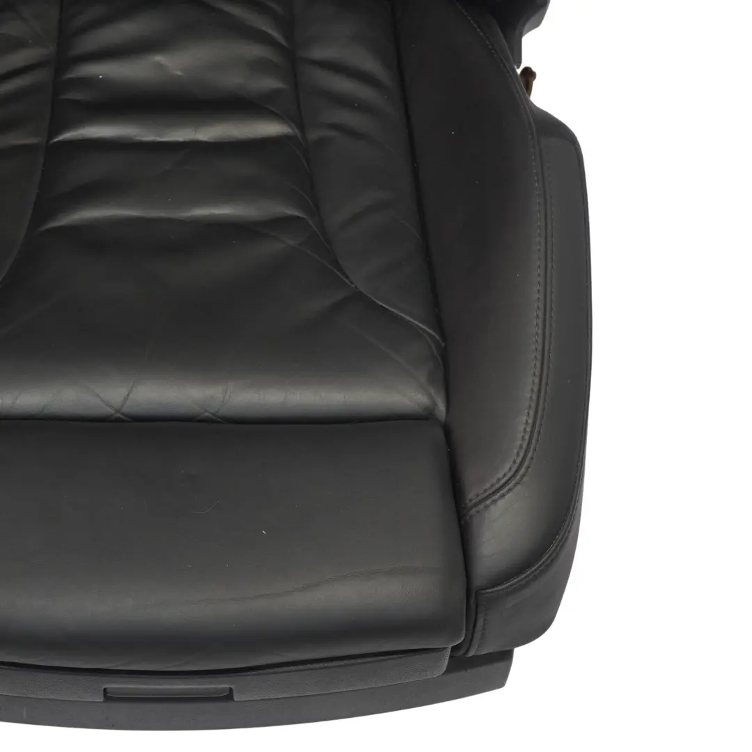 Audi Q7 4L Fotel Sport Prawy Przód S-Line Grzany Skórzany Soul Czarny - SKU 4L0881806F-1 - Numer Części 4L0881806F