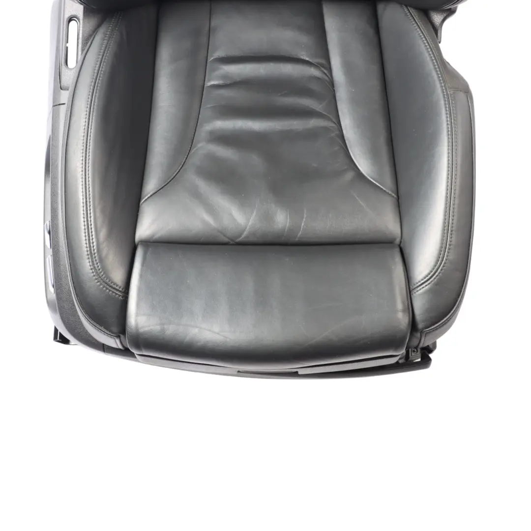 Audi Q7 4L Sport Seat Front Right O/S S-Line Electric Heated Leather Soul Black - SKU 4L0881806F-2 - Part number 4L0881806F