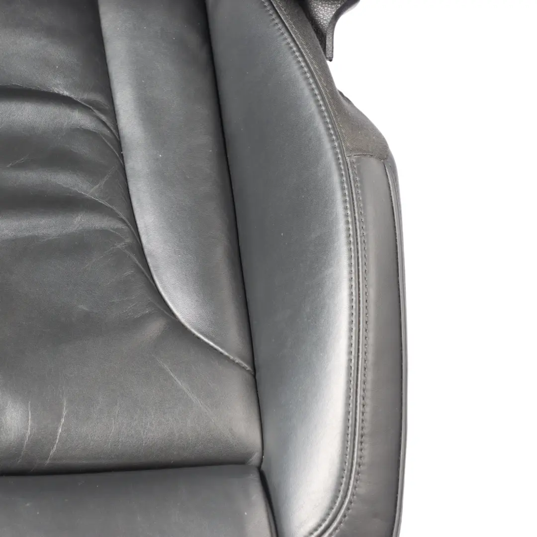 Audi Q7 4L Sport Seat Front Right O/S S-Line Electric Heated Leather Soul Black - SKU 4L0881806F-2 - Part number 4L0881806F
