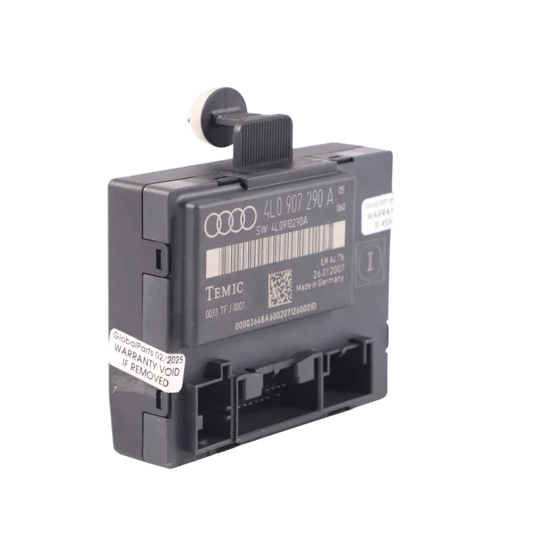 Audi Q7 4L Modulo unità controllo porta ECU anteriore destro - SKU 4L0907290A - Numero di parte 4L0907290A