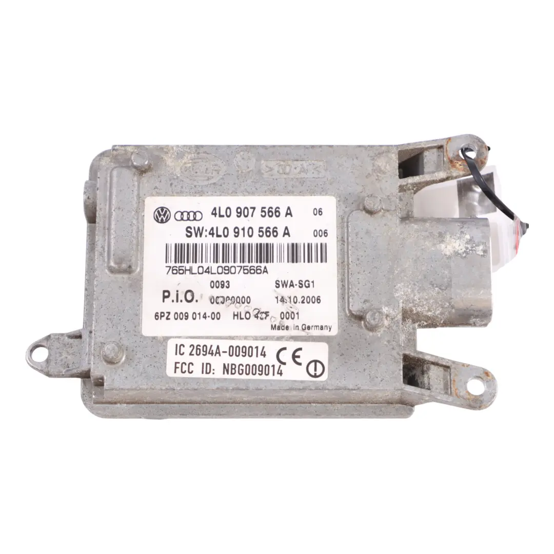 AUDI Q7 4L Módulo De Asistencia De Carril Punto Ciego - SKU 4L0907566A - Número de pieza 4L0907566A